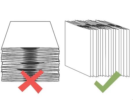 PREVENTING WARPING OF RECORD